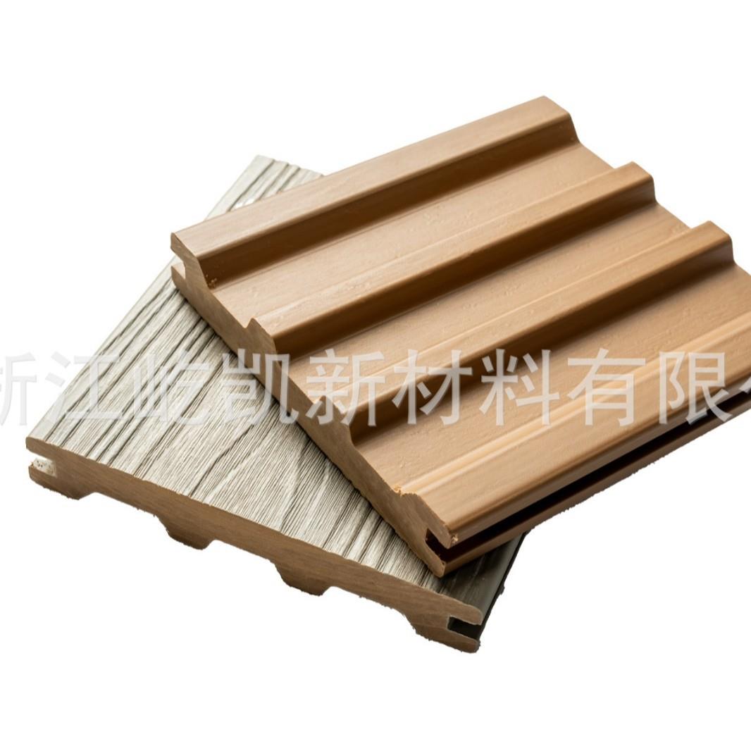 高端塑木地板二代共挤防水防蛀生态公园庭院园林共挤M型塑木