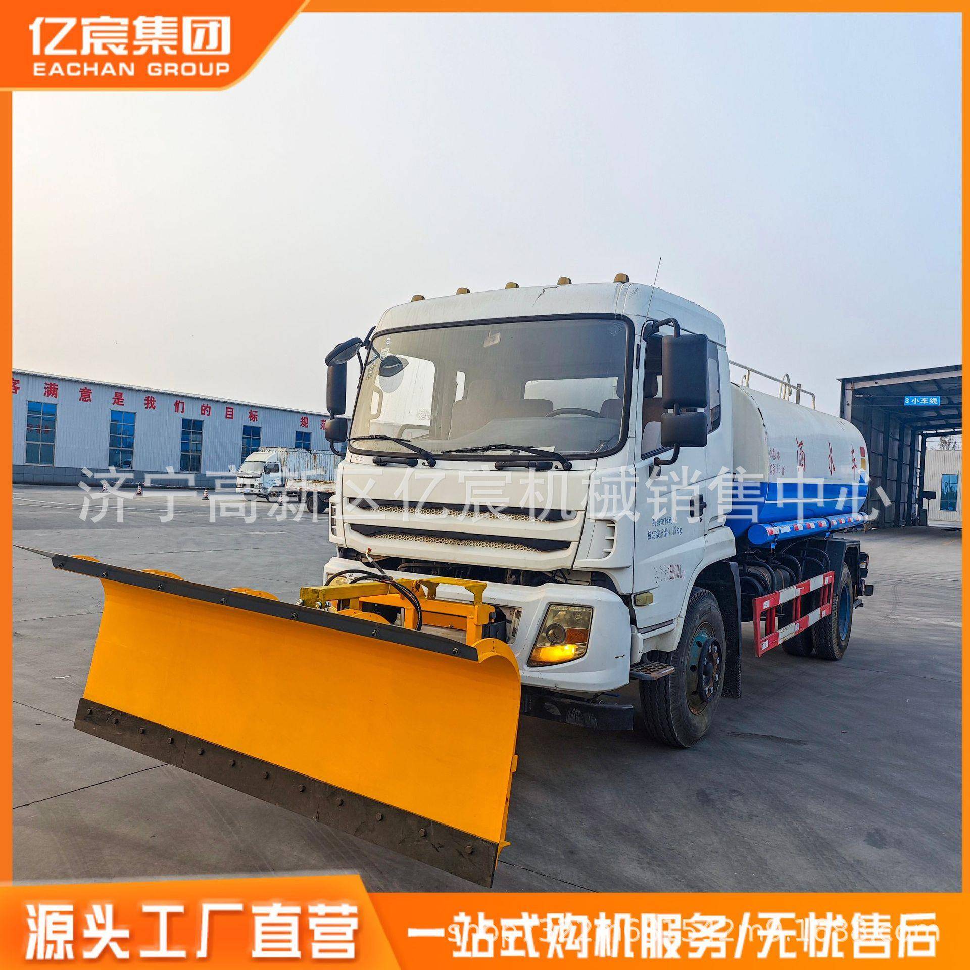 车载式扫雪除雪设备道路扫雪机市政道理除雪设备除雪铲滚刷电动