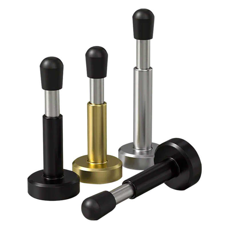 门挡免打孔防撞器门吸液压缓冲入户E门指纹锁防盗门顶静音玻璃门