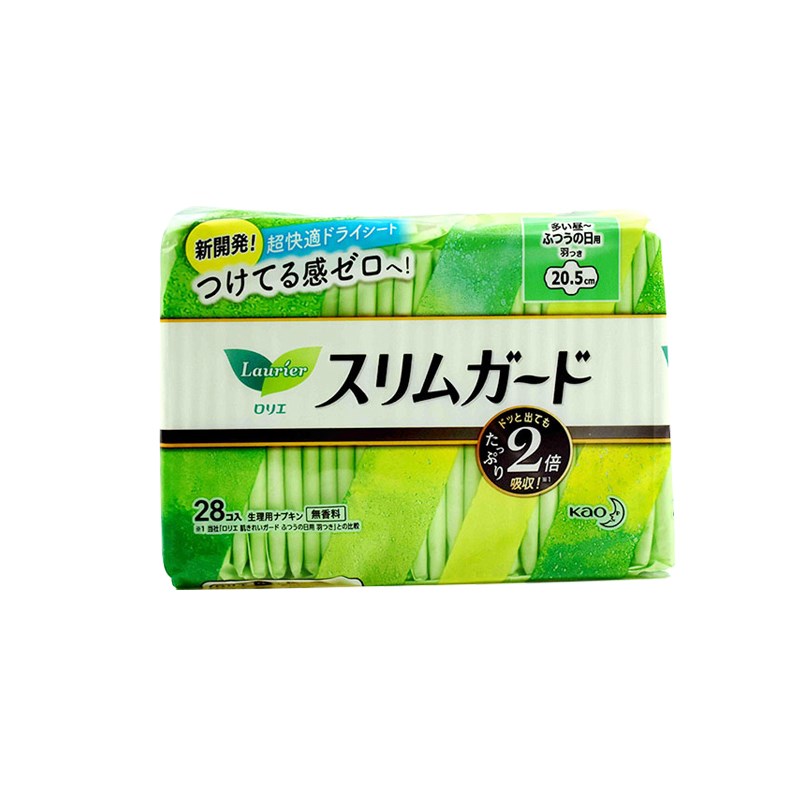 进口乐而雅女超薄瞬吸护翼姨妈巾S20.Q5cm 28片包
