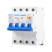 25A40A63A 过载短路漏保 漏电保护器4P DZ47三相四线漏电空气开关