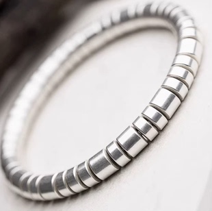 手链纯银999银手串女款圆珠银手链女款2025新款银元宝实心银手串