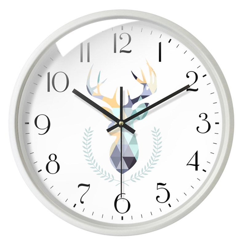 北欧挂钟b 客厅钟表现代简约大气 个性创意时尚超静音卧室时钟家