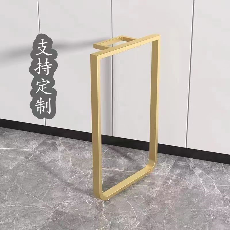 高端桌腿支架金属桌子腿桌脚吧台脚书桌支撑柱梳妆台支Z撑架餐桌