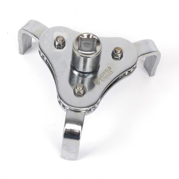 钢盾S112003 两用三爪扁脚汽车滤清器扳手 机油格扳手五金工具