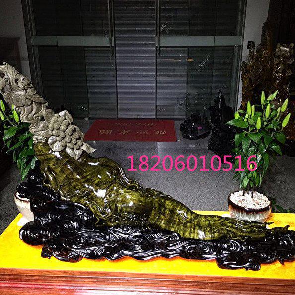 金丝楠木雕小叶桢楠人生有福摆件乌木动物工艺品人物阴沉木根雕