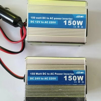 12V转220V太阳能变220V修正波150W瓦汽车载变电器24V变压器USB5V