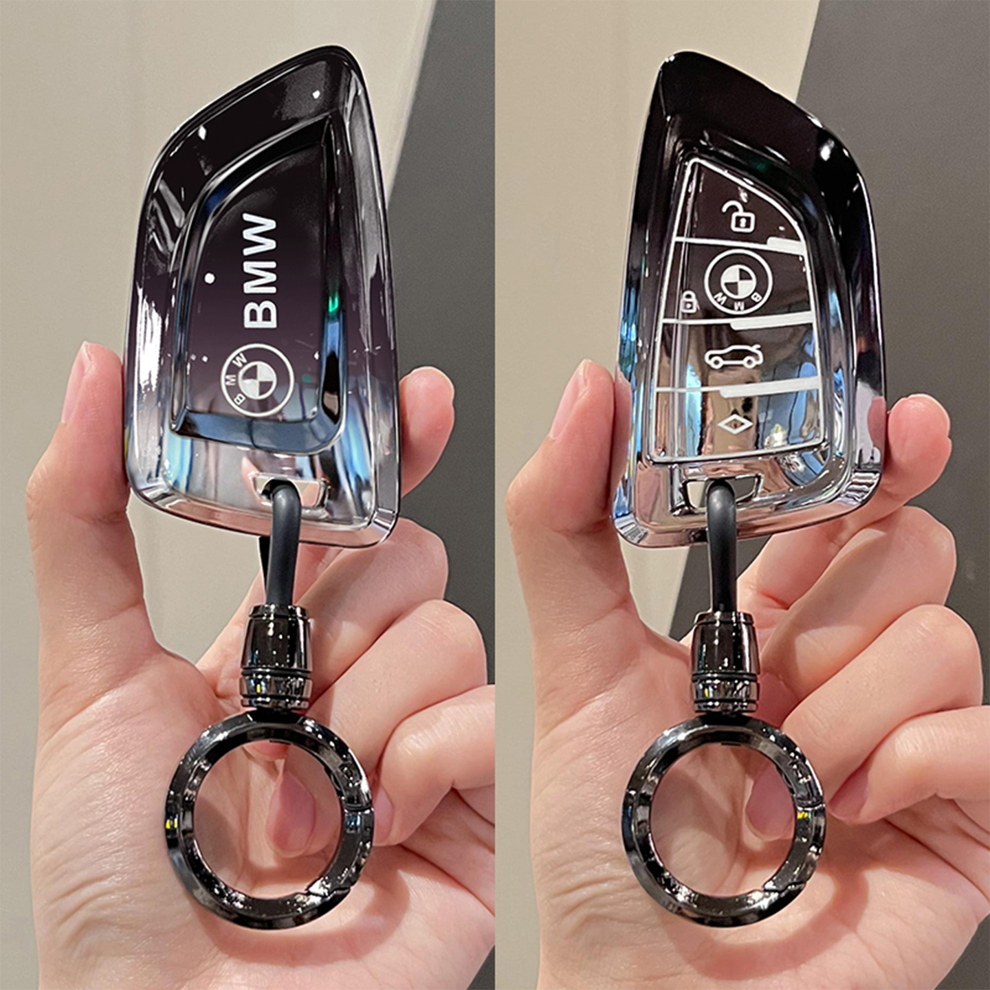 适用于宝马钥匙套3系5系530刀锋1系x5车x3女x1三系i3五系ix3扣x2