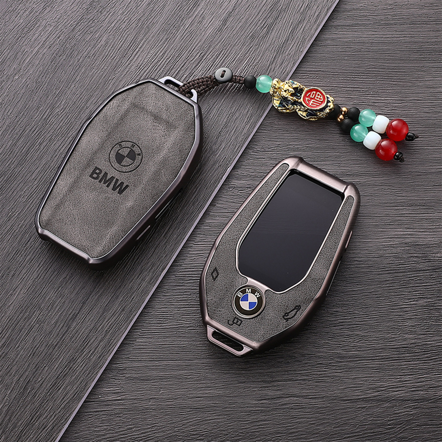 适用于宝马液晶钥匙套7系740车730男x3外壳x7触屏5系530le扣8系x5