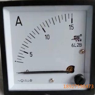 广东德庆电表厂 DB德表 交流电流表6L2B-15A 15/5A 直通15A 6L2-A