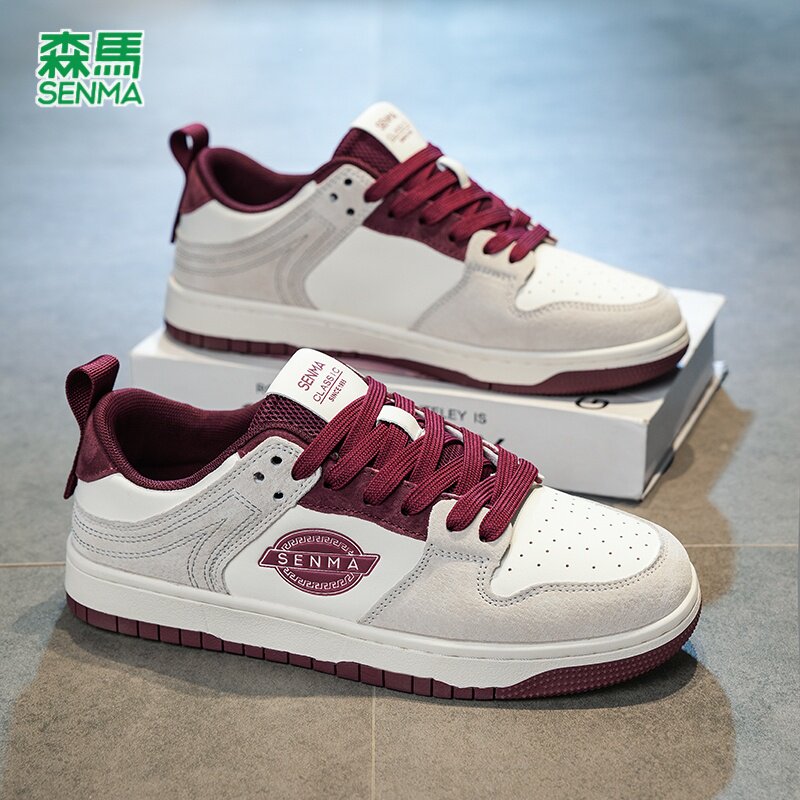 森马男鞋2026新款春季潮流百搭休闲板鞋青少年轻便运动软底小白鞋