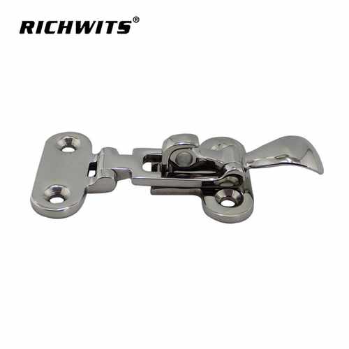 RICHWITS不锈钢316门搭扣  小勺门搭扣 船用舱门  房车游艇配件