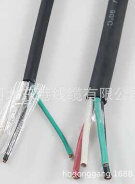 美标soow耐高温耐油阻燃美规氯丁橡胶软电缆3*8awg