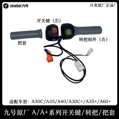 九号原厂手把开关A30C35A40A30C+A35+A60+开关总成多功能按键开关