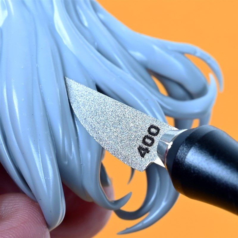 金刚砂研磨刀片不锈钢锉刀高达模型手办军事打磨工具懒懒