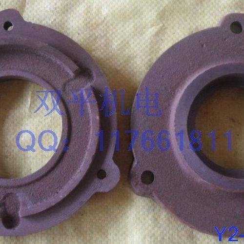 供应电机配件风叶接线柱质量电机端盖轴承盖油封盖国标Y2-200