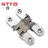 一淳隐形门合页暗藏铰链折叠门十字暗铰链衣柜橱柜背景墙一只