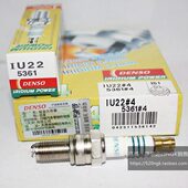 IU24 铱金火花塞IU22 IU27 300迅鹰凌鹰125摩托用进口电装 黄龙600