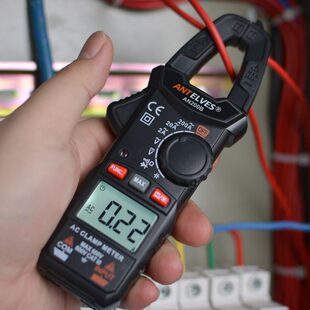 小型钳形表数字电流表家用电工万用表钳型表多功能数显式钳流表