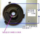 款 马达端盖 AEEF 电机端盖 3HP 2.2KW 东元 电机YT100 台湾款 进口款