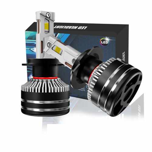 星盛源X20双铜管大功率汽车led大灯雾灯H7H11H19005H4前照灯