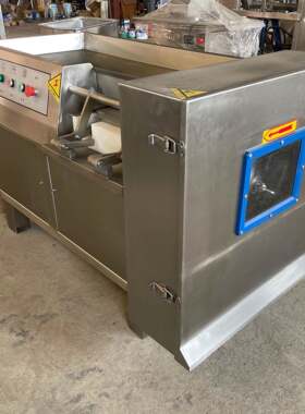 冻肉切丁机IBV用大型 鸡350型商胸肉切丁设备 牛肉加粒工机器