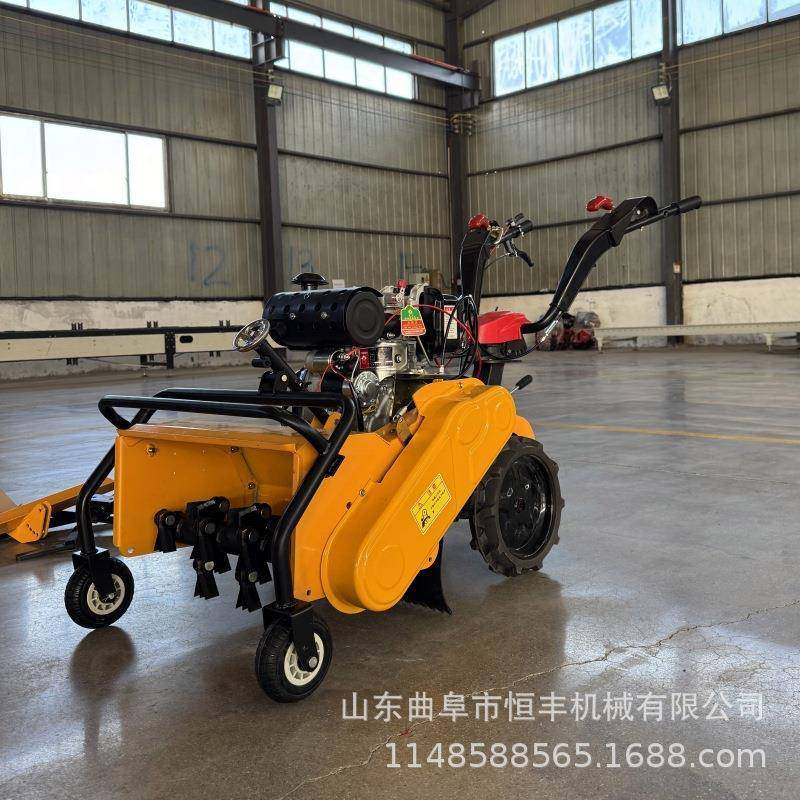 新型不怕石头多功能除草机四驱柴油汽油玉米地果园小型家用锄草机
