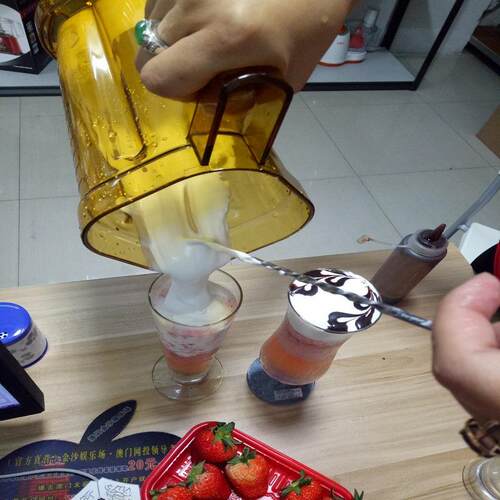 松泰ST871茶萃机奶茶店商用全自动奶盖机雪克机沙-冰641机刨冰机