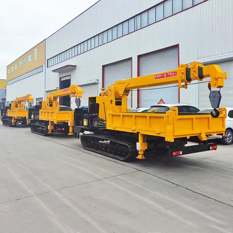 液压式自卸起重机伸缩臂大功率旋转起重机爬山虎运输随车吊起重机