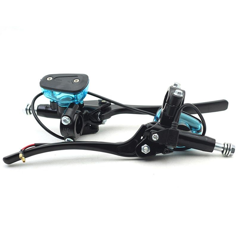 电动车刹车泵009 007电瓶制动刹车上泵总成适用深远丁丁透明油壶