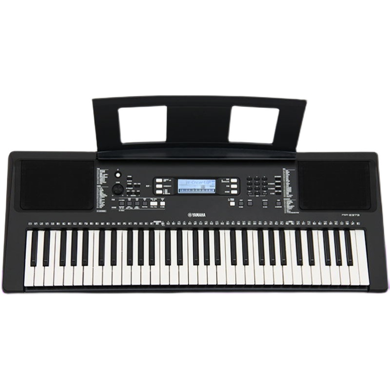 雅马哈电子琴PSR-E373初学者入门61键力度成年儿童家用智能