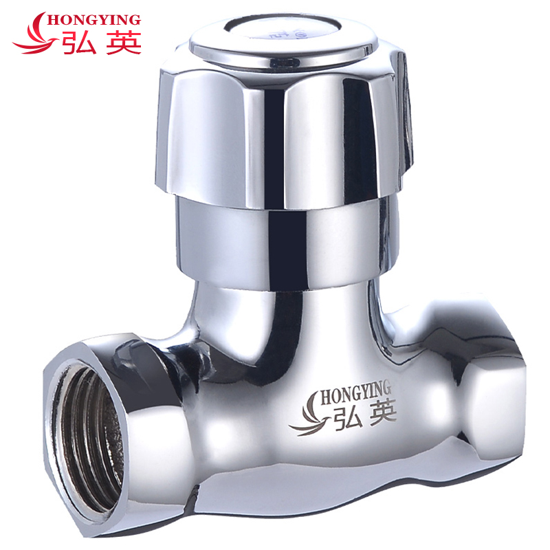 直通阀4分全铜不锈钢水开关四分带开关水管内外阀水龙头控水阀门