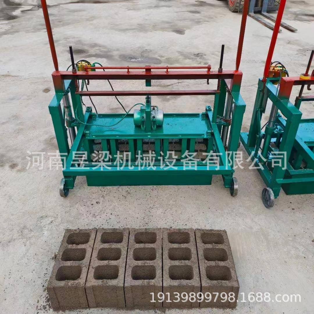 标准砖马路砖护坡砖制砖机非洲直推式移动空心水泥砖机生产厂家