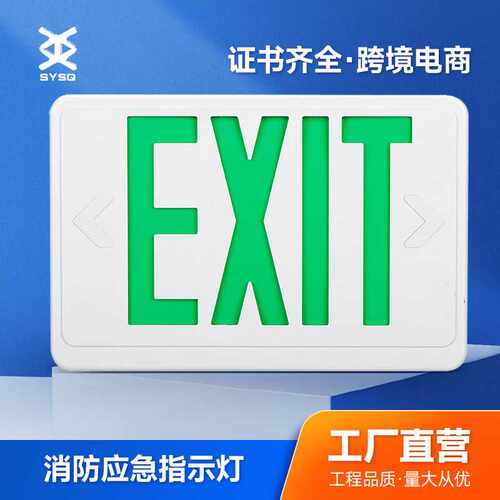 新国标LED消防应急照明灯具双头应急灯A型36V直销 防护