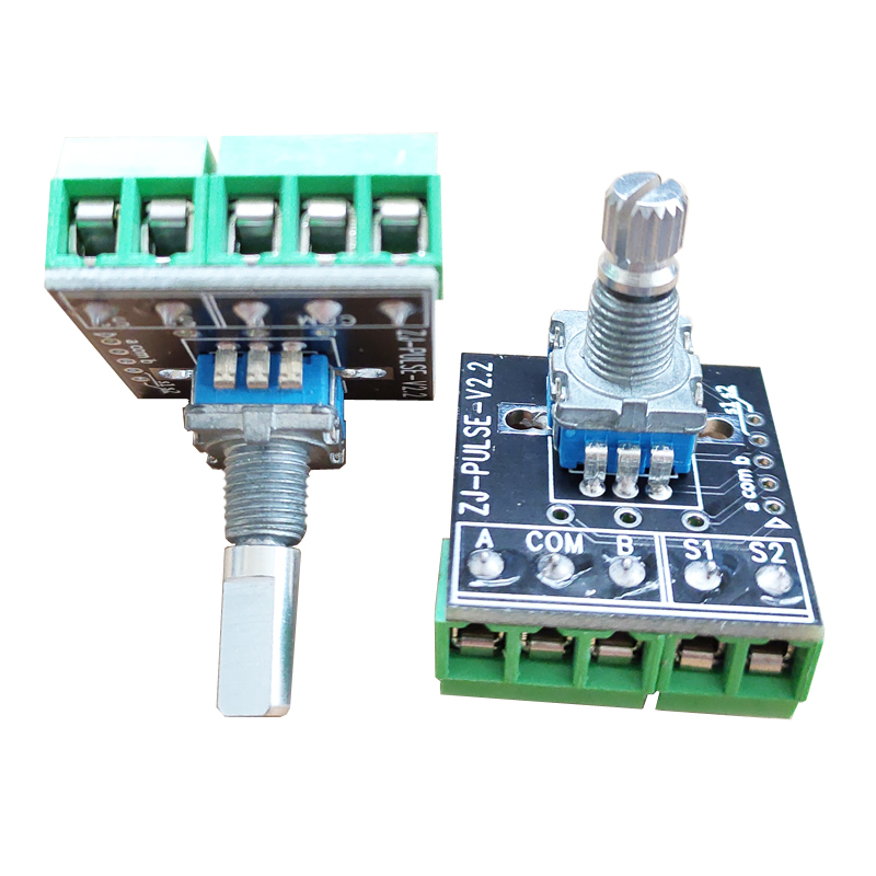 ZJ-PL-1免焊接n控制模组 20定位脉冲无极旋转数字电位调节开关