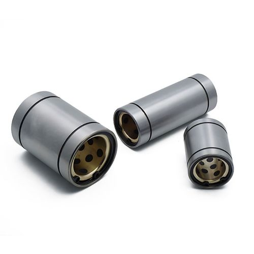 LM6-60直线 线轴承外钢内铜石墨铜套自润滑轴承无T油衬套加长轴承