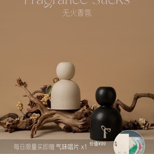 【家居艺术】在場无火香氛创意礼物植物精油家居室内扩香香薰陶瓷