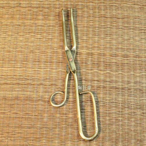 铜钳 铜夹铜筷 橄榄炭钳铜勺子炭夹   木炭夹 火炭夹 夹子龙眼炭