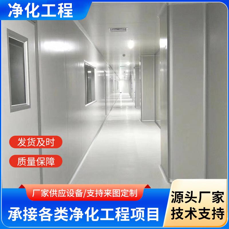 净化工程无菌实验室百万级无尘电子车间厂房装修设计一体洁净室
