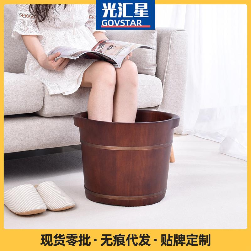 木质足浴桶木桶家用洗脚桶泡脚实木洗脚盆木质泡脚木盆洗店足疗盆