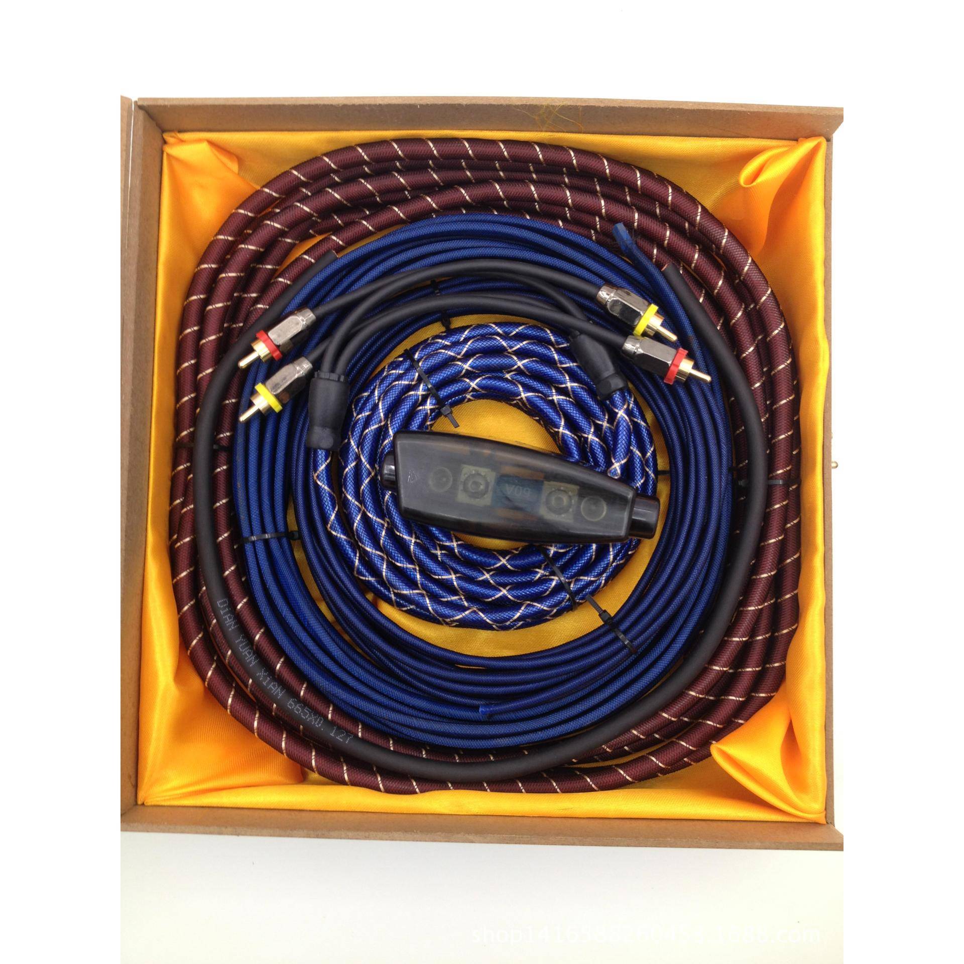 发烧10GA纯铜套线音响改装低音炮套线功放套线电源线纯铜