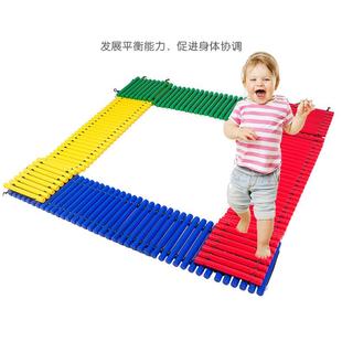 平衡触觉板独木桥走步道爬行训练垫儿童感统训练早教特教器材