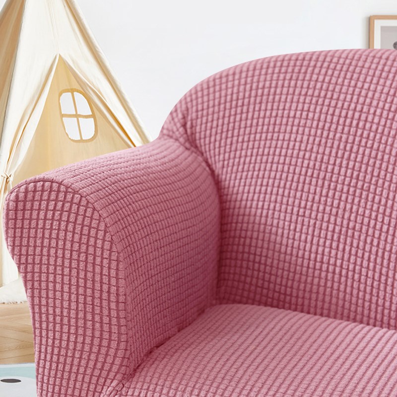 半圆儿童沙发套罩全包万能通用弹力简约单人宝宝迷你小沙发套新款