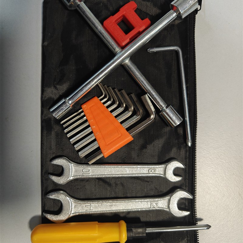 九号电动车随车安装工具包维修安装套筒扳手螺丝刀内六角维修工具