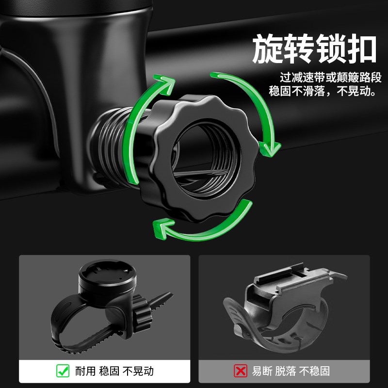 自行车夜骑灯前灯强光手电筒公路车灯山地车单车夜行灯夜间骑行灯