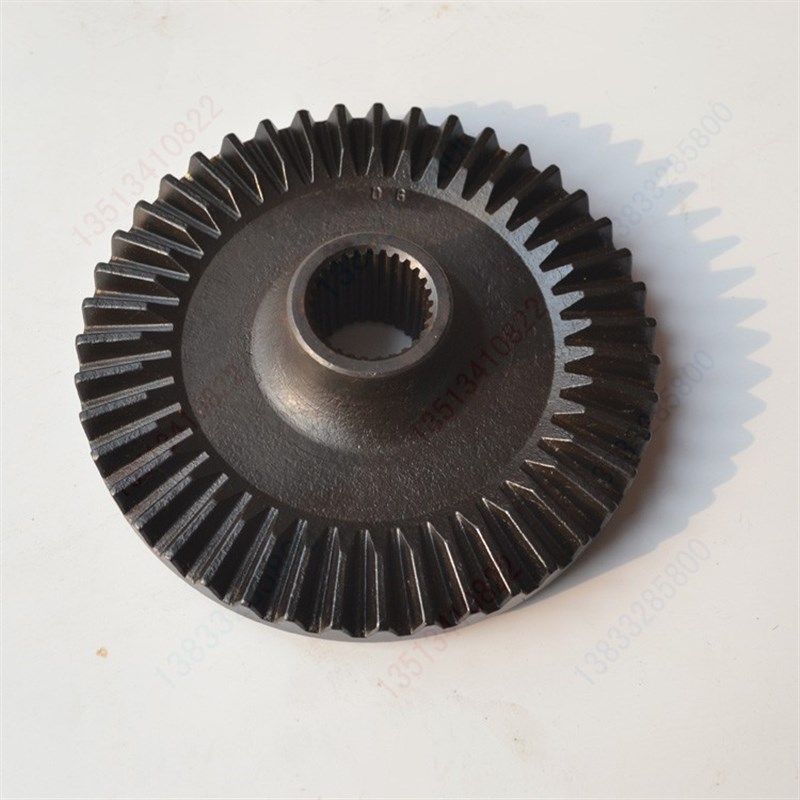 PN201-24422/24343久保田手扶插秧机68C行走大锥齿轮43T大盘齿8T