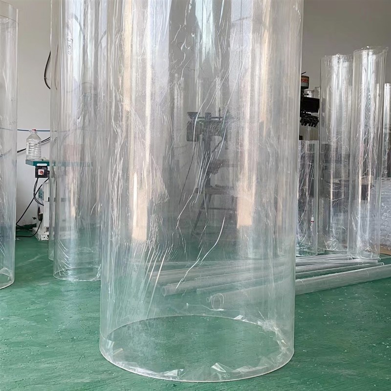 高透明亚克力管空心圆柱有机玻璃硬水管收纳桶PMMA防尘罩加工定制