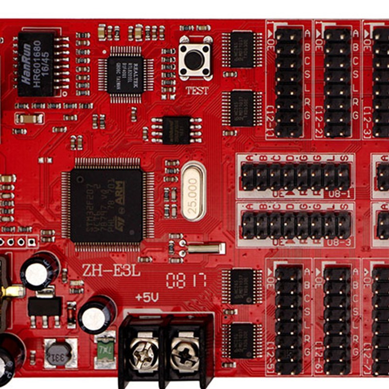 中航控制卡ZH-E3L网口 U盘 串口通讯 LED广告走字显示屏主板包邮