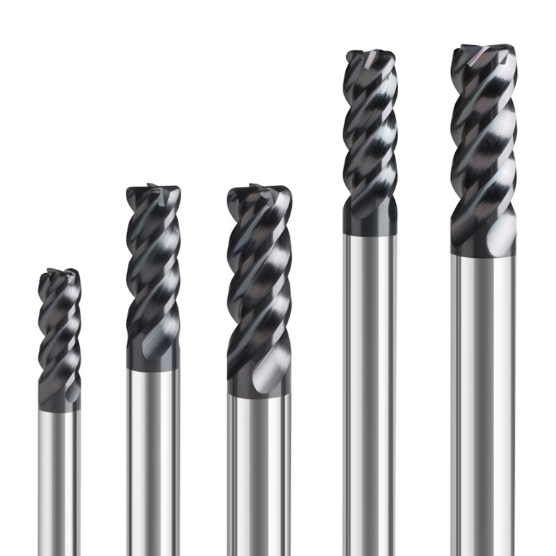 多功能高效d率PS钨钢涂层圆鼻刀10.1-162标长加长开粗精铣高光洁