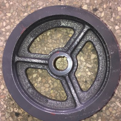 潍柴雷沃RG60 70 荣耀版收割机配件 主脱粒皮带轮4槽
